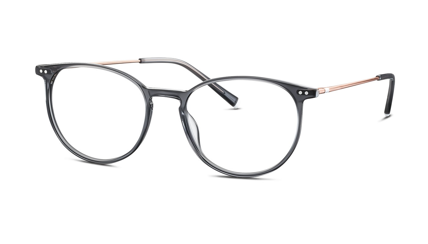 HUMPHREY'S 581069 30 – Graue Oversize Kunststoffbrille